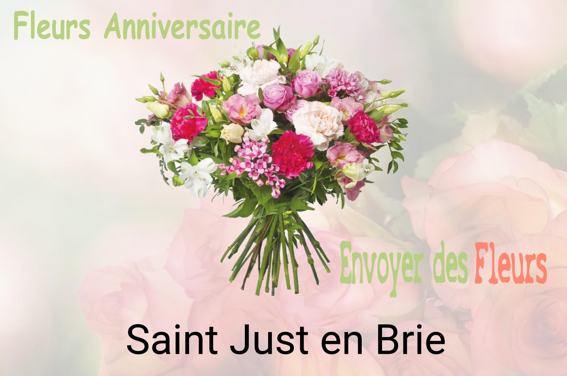 Bouquet de fleurs d’anniversaire livré à Saint-Just-en-Brie