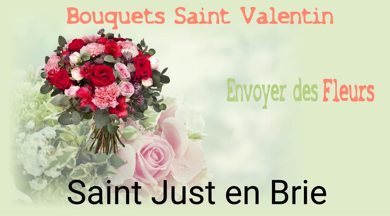 Roses de Saint-Valentin livrées à Saint-Just-en-Brie
